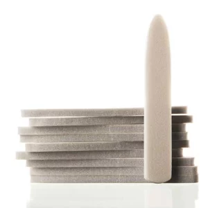 BIO SCULPTURE BUFFS AND FILES Grey Square Patches